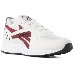 Reebok Pyro Turnschuhe Damen - Bordeaux/Schwarz/Weiß - DE 413-UDY